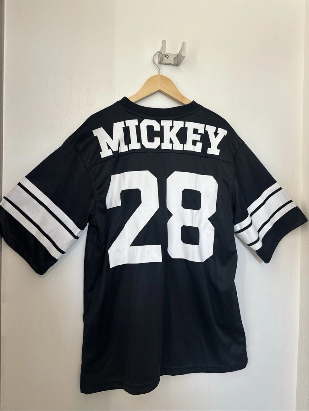 Mickey Mouse Disney x NEFF Jersey  Sz. L NWT Black & White Disney Jersey 2026 - Picture 3 of 6